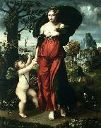 unknow artist Venus and Cupid painting